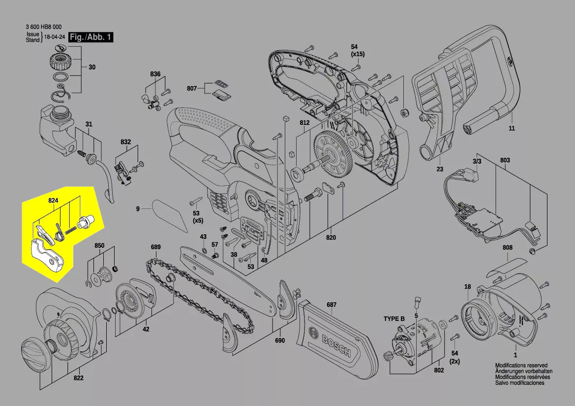 gachette déclencheur réf. F 016 F05 160 Bosch